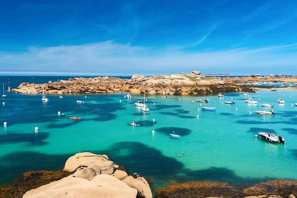Ty Bleiz, Charmante Maison En Pierre, 3Kms Plages, Tregastel Pleumeur-Bodou France