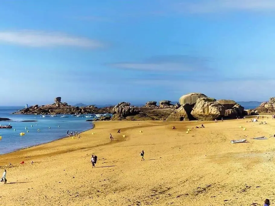 Nyaraló Ty Bleiz, Charmante Maison En Pierre, 3Kms Plages, Tregastel Pleumeur-Bodou