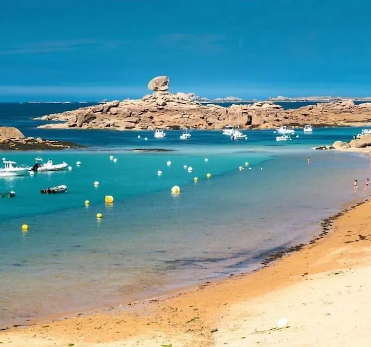 Ty Bleiz, Charmante Maison En Pierre, 3Kms Plages, Tregastel Pleumeur-Bodou 0*,